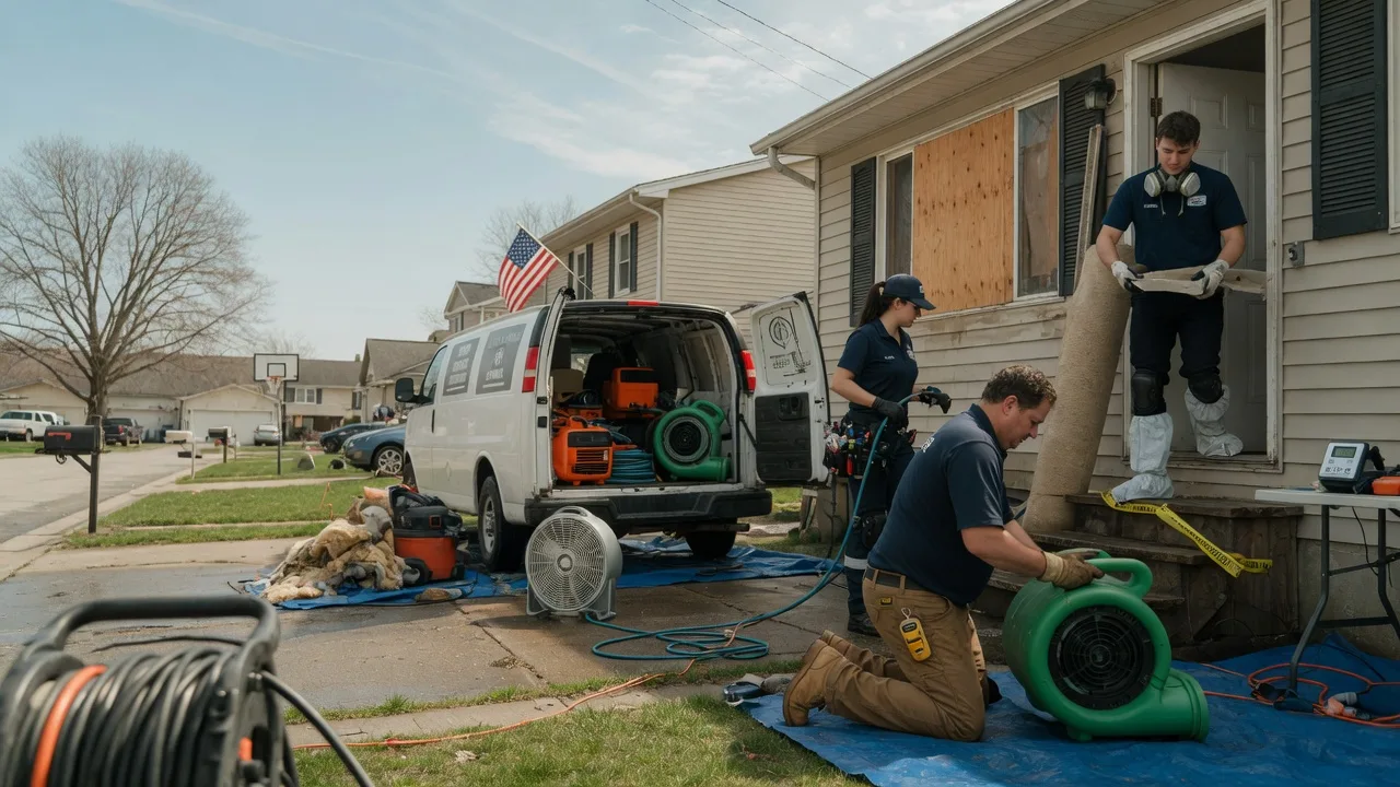 Water Damage Restoration in Joffre, PA near me